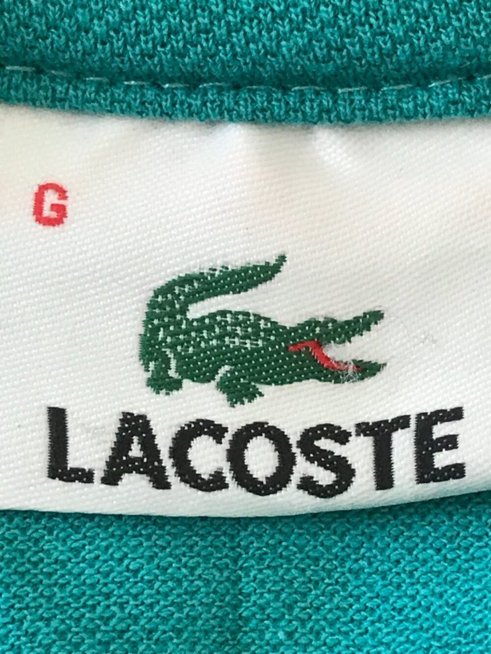 Lacoste Performance Polo Shirt Men L Green Short Sleeve Athleisure Golf Tennis - Picture 3 of 9